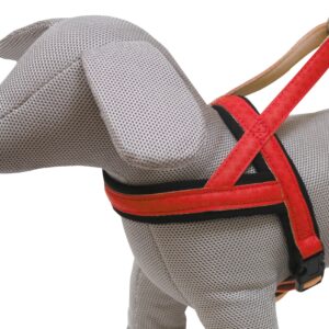 LEAT.ADJ.HARN.SWED.MYLORD CM.30-50X25MM.RED