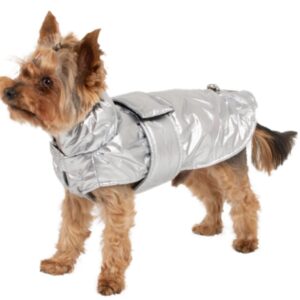 Galaxy padded jacket Silver cm 25