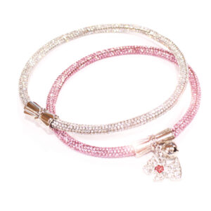 COLLAR CRYSTAL PARTY PINK