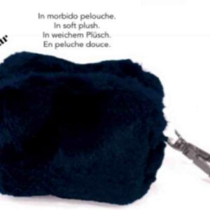 MINIBAG PLUSHIE BLUE 6X4 CM