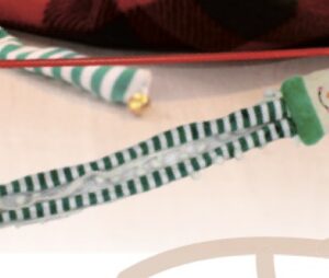 CAT POLE XMAS SNOWMAN