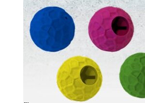 Jouet caoutchouc PANTON Balle 6x5,6cm