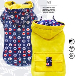 IMPERMEABILE SEA PATTERN 20 CM