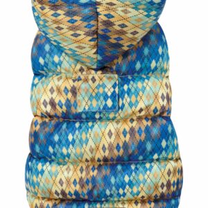 BLOUSON REMBOURRE QUADRILLÉ