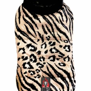 BLOUSON REMBOURRE ROCK ANIMALIER