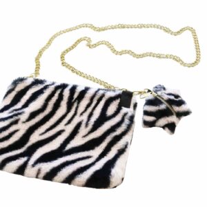 POCHETTE ZEBRA PUNK 26x18 CM