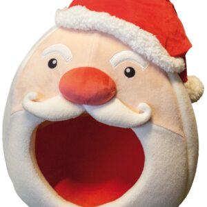 CORBEILLE XMAS SANTA MOUTH 38X41X45cm
