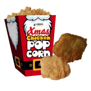 SNACK POUR CHIEN XMAS CHICKEN POPCORN100gr