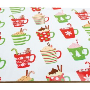NAPPE EN LIEGE XMAS BREAKFAST 30X40 cm