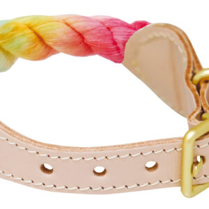 COLLIER CORDE SORBET ARC-EN-CIEL