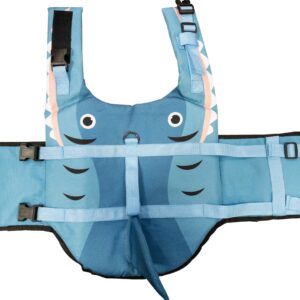 GILET DE SAUVETAGE POUR CHIENS SHARK 35 CM