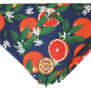 BANDANA BLUE CITRUS 50X50 CM