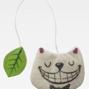 Jouet chat sac a thé avec catnip 4.5cm