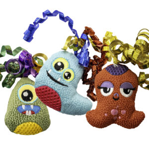 Jouet chat monster avec catnip 7cm