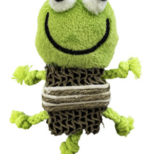 Jouet chat grenouille 11 cm