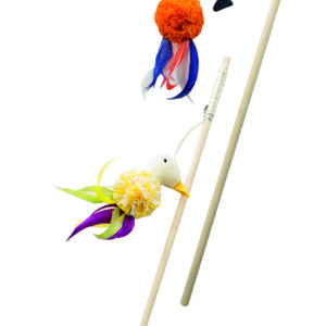 Jouet chat canne Ouiseaux