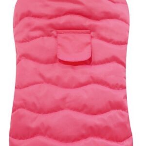 BLOUSON REMBOURRE ECO LEAVES PINK