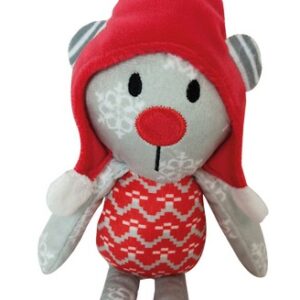 JEU POUR CHIEN XMAS TARTAN BEAR 24 CM