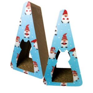 ARBRE A CHAT CARTONE XMAS CLIMB TREE32X22X57 CM