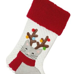 BAS XMAS CAT 44x28 cm