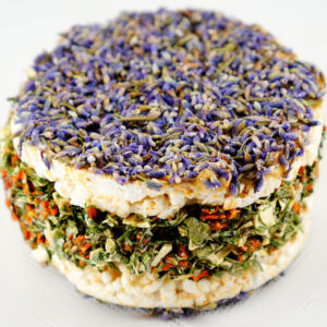 WOODCHUCK HAMBURGERVEG RICE/LAVENDER 120GR