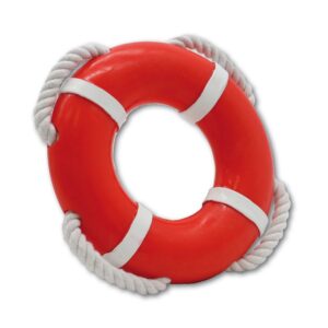 JEU CHIEN GOMME LIFE RING 15 CM