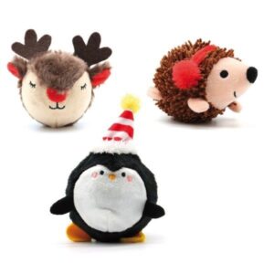 JEU CHIEN XMAS BALLS 12,7 CM SOG. ASS - SAISON 24-25