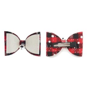 CLIP XMAS BELLS BOWS 2 PC - SAISON 24-25