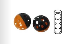 JEU POUR CHAT FRIGHT BALLS 4 PZ - SAISON 24-25