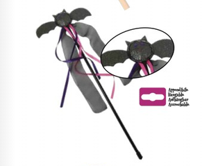 BAGUETTE POUR CHAT FRIGHT DARK BAT 48 CM - SAISON 24-25