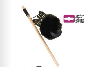 BAGUETTE POUR CHAT FRIGHT BLACK CAT 40 cm - SAISON 24-25