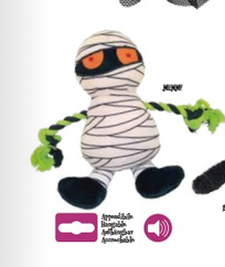 JEU POUR CHIEN FRIGHT MUMMY CORDE 26 cm - SAISON 24-25