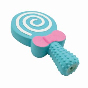 LATEX JEU CHIEN LOLLY BLEU 13 CM - SAISON 24-25