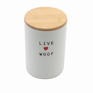 CERAMIC FOOD HOLDER HOMY WOOFTREATS18X13CM - SAISON 24-25