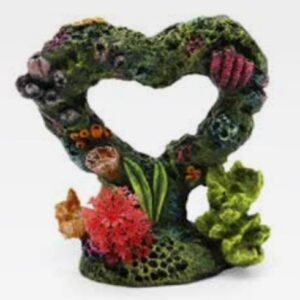AMTRA DEKO SUNKEN HEART WITH CORALS