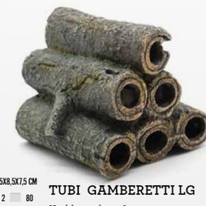 AMTRA DEKO SHRIMP PLAYGROUND TUBES LG